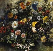 Bouquet of Flowers, Eugene Delacroix